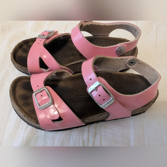 Birkenstock Rio Kids Cashmere Rose Pink Sandals Size EU 30, US Size 12-12.5 - Picture 13 of 14